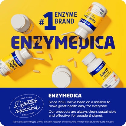 Enzymedica Candidase Extra Strength – Balanced Yeast Support, 42 Capsules