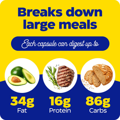 Enzymedica Digest Gold + ATPro – Maximum Strength Digestive Enzymes, 21 Capsules (FFP)