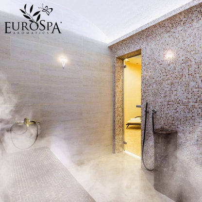 EuroSpa Aromatics Pure Eucalyptus ShowerMist & Steam Room Spray – 8oz, 2 Pack