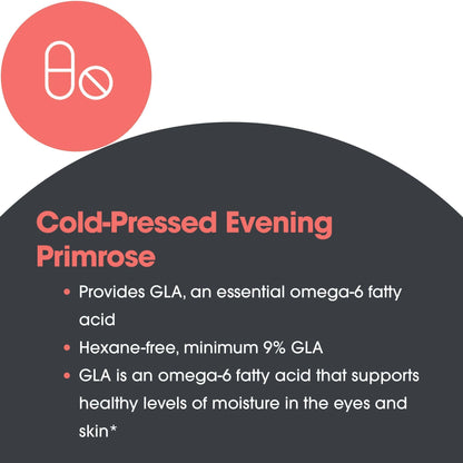 Allergy Research Group EPO Evening Primrose Oil 500mg – 120 Softgels