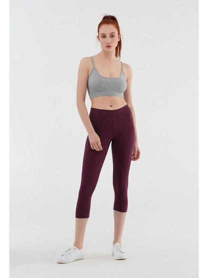 Organic Stretch 7/8 Leggings: Womens