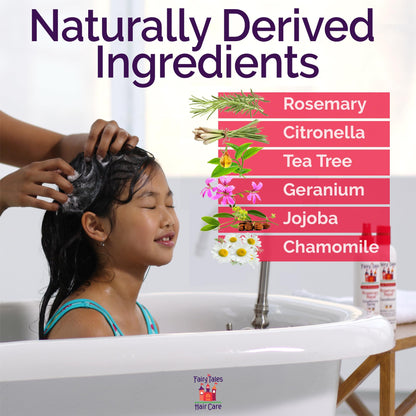 Fairy Tales Rosemary Repel Daily Kids Conditioning Spray REFILL – 32 oz x 2, Gentle Detangling & Kid-Approved Scent