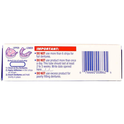 Fixodent Denture Adhesives Cream Original 0.75 oz – Pack of 6
