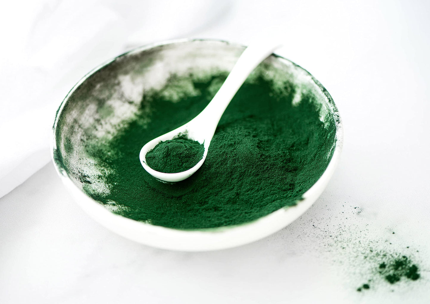 Food to Live Organic Algae Powder Mix - 8 oz, Spirulina & Chlorella 50/50 (Non-GMO, Raw, Vegan)