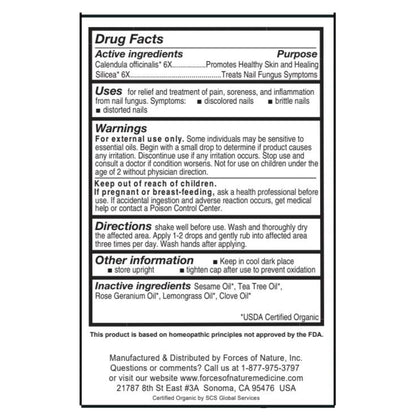 Forces of Nature Toenail Fungus Treatment – Organic, Homeopathic Nail Care