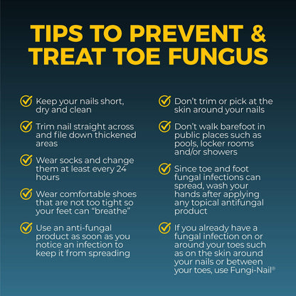 Fungi-Nail Anti-Fungal Liquid Solution – Tolnaftate 1% (Pack of 2, 1 oz Each)