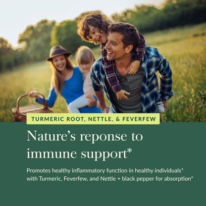 Gaia Herbs Turmeric Supreme Sinus Support - Sinus Relief & Healthy Response* | Curcumin + Black Pepper | 60 Vegan Liquid Phyto-Caps