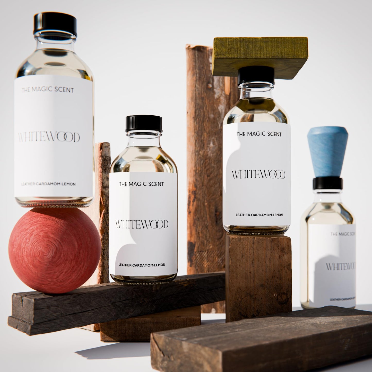 The Magic Scent Whitewood Diffuser Oil – Luxury Hotel & Home Scents (16.9 oz / 500 mL) Inspired by 1 Hotel Miami