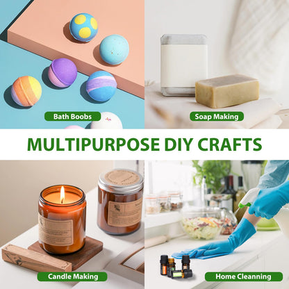 24 x 5ml Essential Oils Set – Natural Oils for Diffuser & DIY Projects