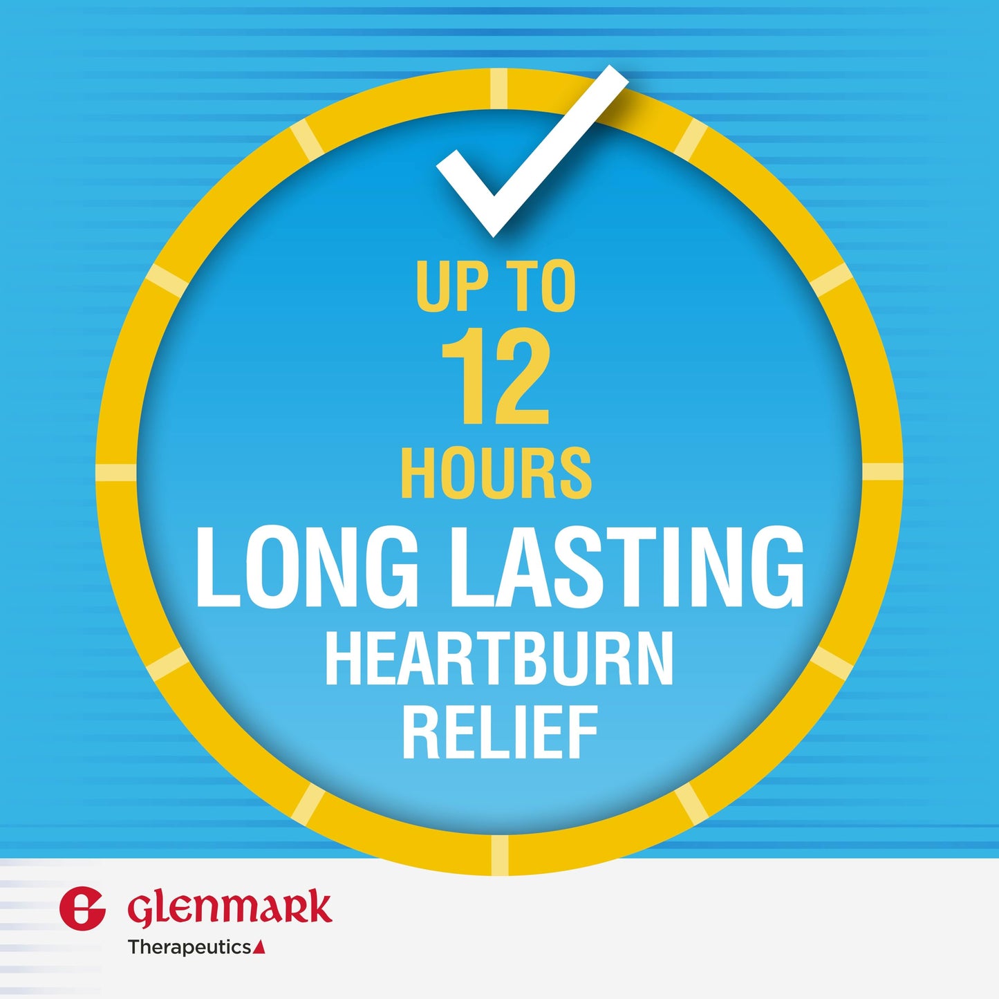 Glenmark Maximum Strength Famotidine 20 mg Tablets – 100 Count | Heartburn Relief OTC