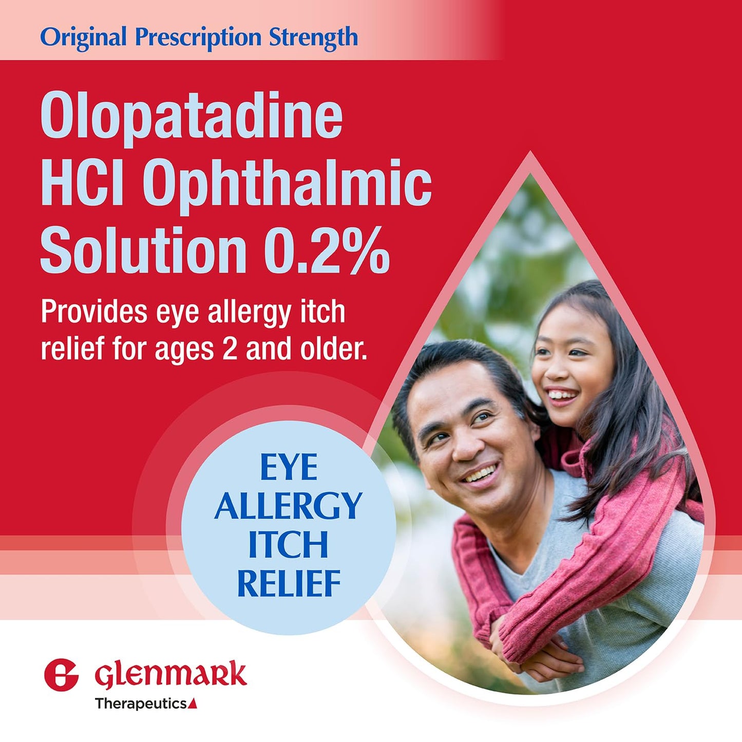 Glenmark Therapeutics Once Daily Olopatadine Eye Drops – Allergy Relief, 0.2%, Twin-Pack
