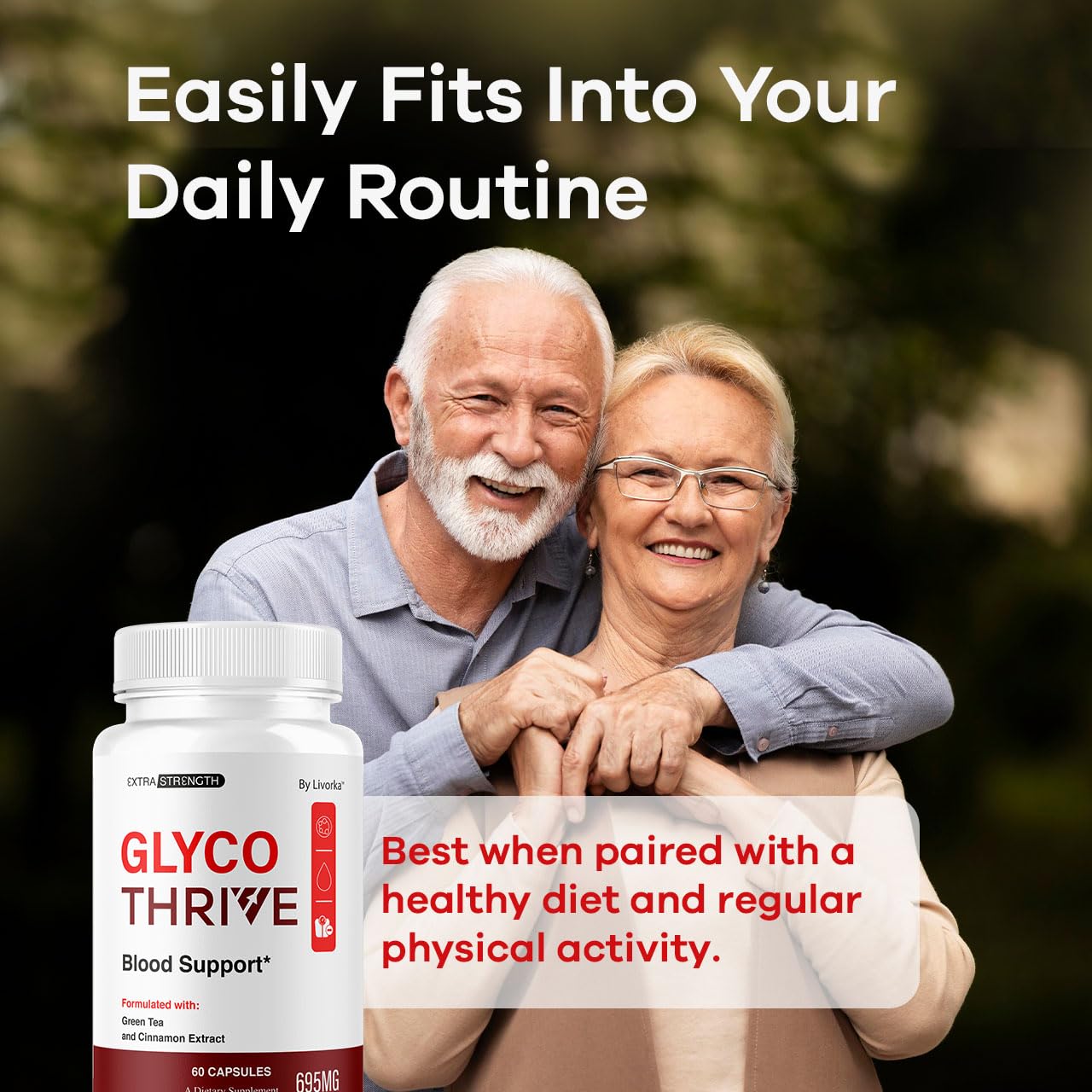 (2 Pack) Glyco Thrive Capsules - Premium Blood Sugar Support