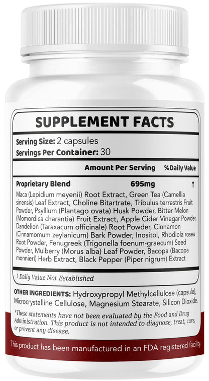 (2 Pack) Glyco Thrive Capsules - Premium Blood Sugar Support