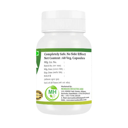Morsan Healthcare Punarnava Capsules 500mg – 60 Veg Capulses | Kidney & Liver Support