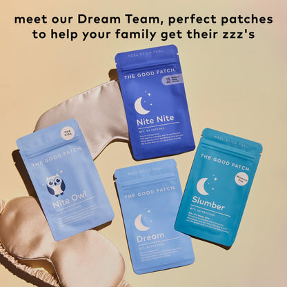 The Good Patch Slumber Sleep Patch - Melatonin-Free, Plant-Powered Wearable Wellness (8 Patches)