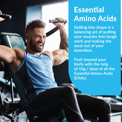 Granite Essential Amino Acids Powder – Green Apple, 30 Servings | Soy-Free & Gluten-Free