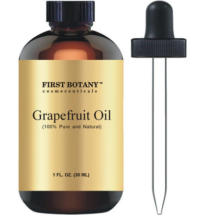 Grapefruit Essential Oil - 100% Pure, Aromatherapy, Massage & More | 1 fl oz