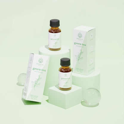 Green Tea Essential Oil - Premium Grade Essential Oil | for Aromatherapy, Soaps, Lotions, & Candles | Vegan & Cruelty Free (1 Fl Oz, Green Tea)