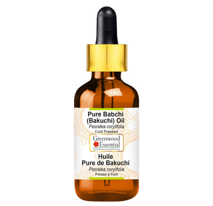Greenwood Essential Babchi Oil (Bakuchi) 5ml – Cold-Pressed, Pure Skincare & Haircare