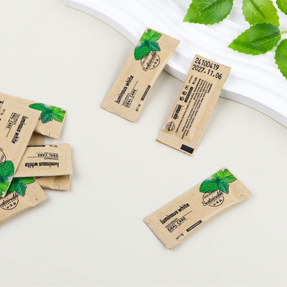 HAIFOTRVA 30 Pack Travel Toothpaste 0.105 oz – Mini Mint for Hotels