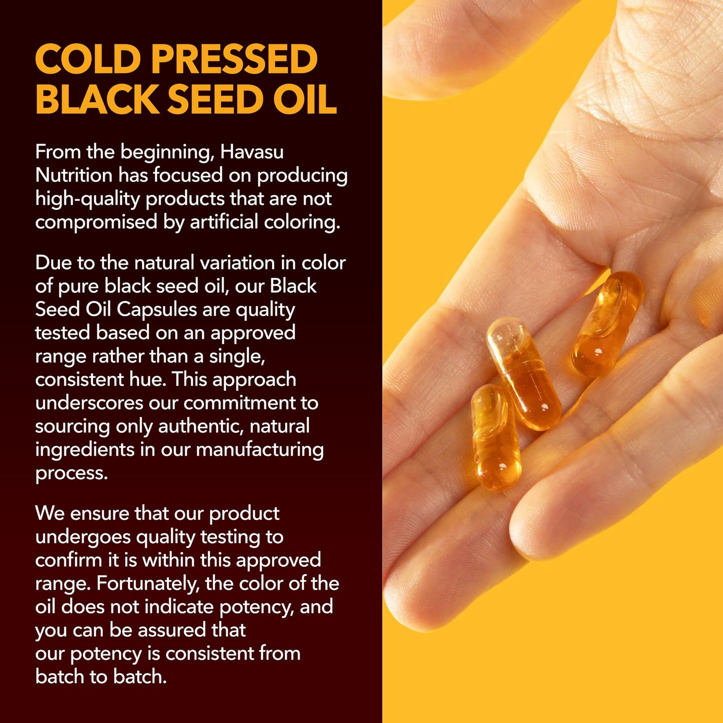 Cold Pressed Black Seed Oil Capsules 1500mg | Immune Support, Digestive Health & Hair & Skin - Nigella Sativa