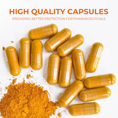 Empty Gelatin Capsules Size 3 – 100 Count | Clear Small Gel Caps for DIY Filling
