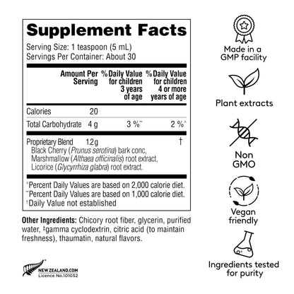 Harker Herbals Children's Chest Night Herbal Syrup | Nighttime Sleep Support