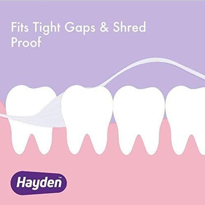 Hayden Enamel Care Dental Floss – Sensitive Gums, Mint, 30 Yards x6