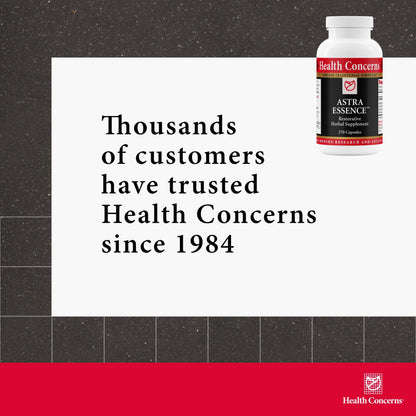 Health Concerns Astra Essence – Herbal Tonic Support (270 Capsules) | Vitality, Memory & Immunity | Traditional Chinese Medicine