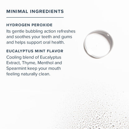 Heritage Hydrogen Peroxide Mouthwash - Eucalyptus & Mint - 16oz