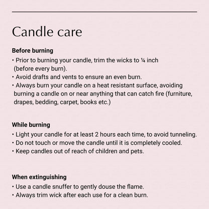 Hidden Label Healing Crystal Candle – Pear Ginger, Wood Wicks, Real Crystals, 12oz