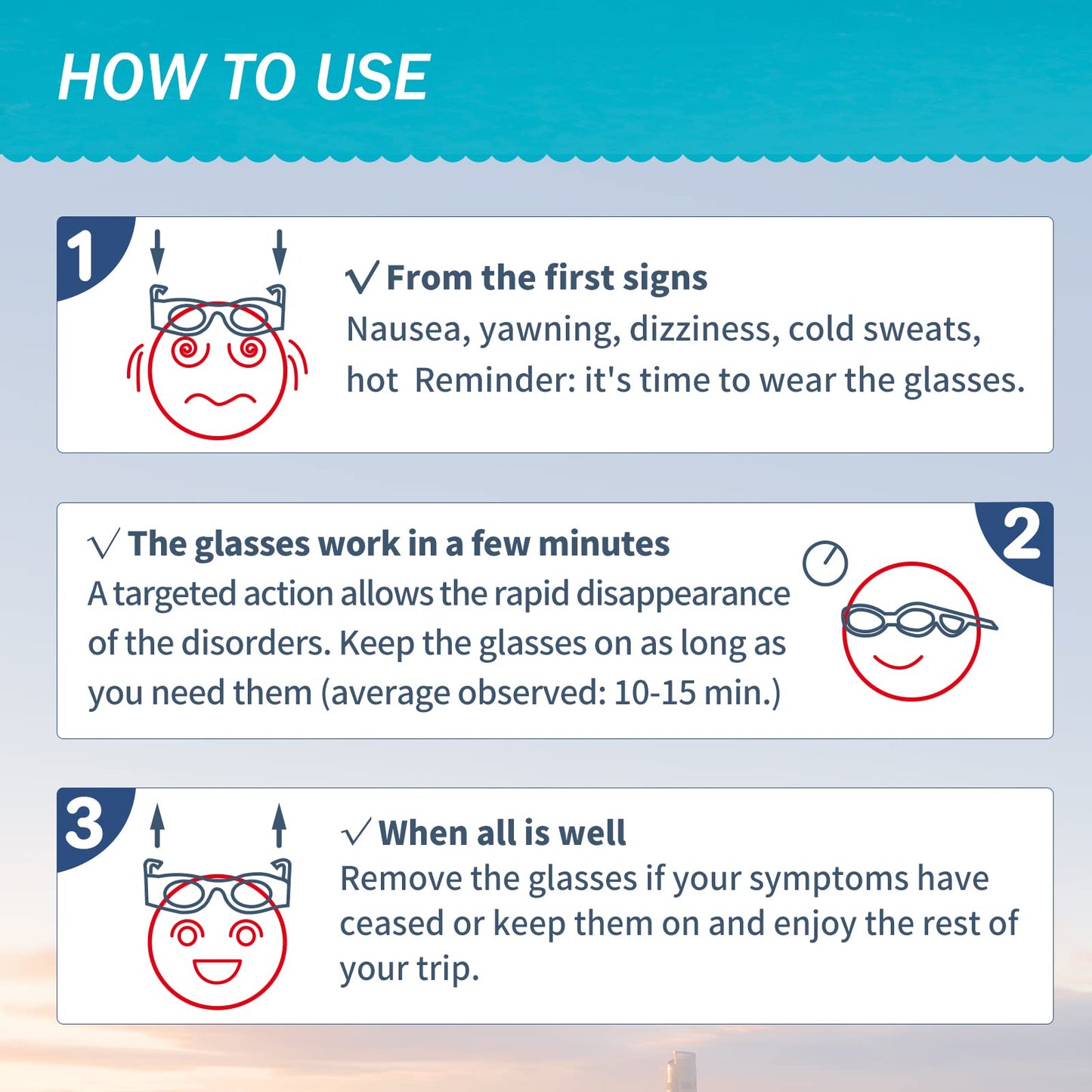 Hion Kids Anti-Motion Sickness Smart Glasses (Ages 3–8) – Ultra-Light Pink Travel Glasses
