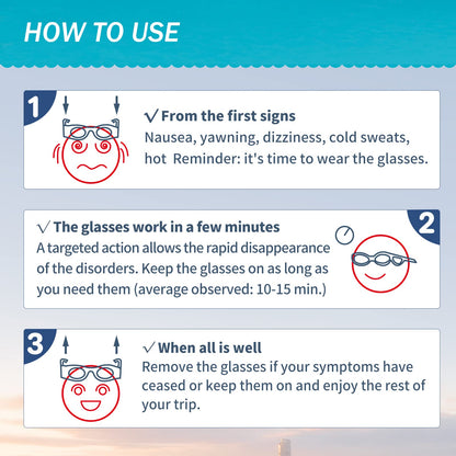Hion Kids Anti-Motion Sickness Smart Glasses (Ages 3–8) – Ultra-Light Pink Travel Glasses