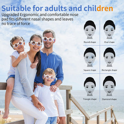Hion Motion Sickness Glasses — Ultra-Light, Lens-Free Relief for Cars, Seas & Air Travel