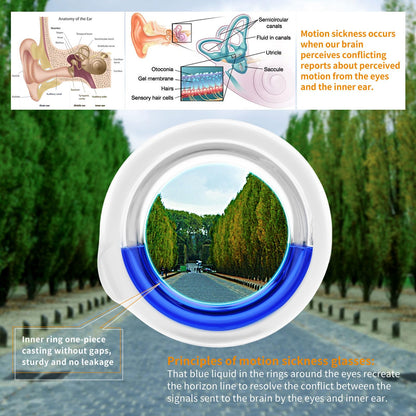 Hion Motion Sickness Glasses — Ultra-Light, Lens-Free Relief for Cars, Seas & Air Travel