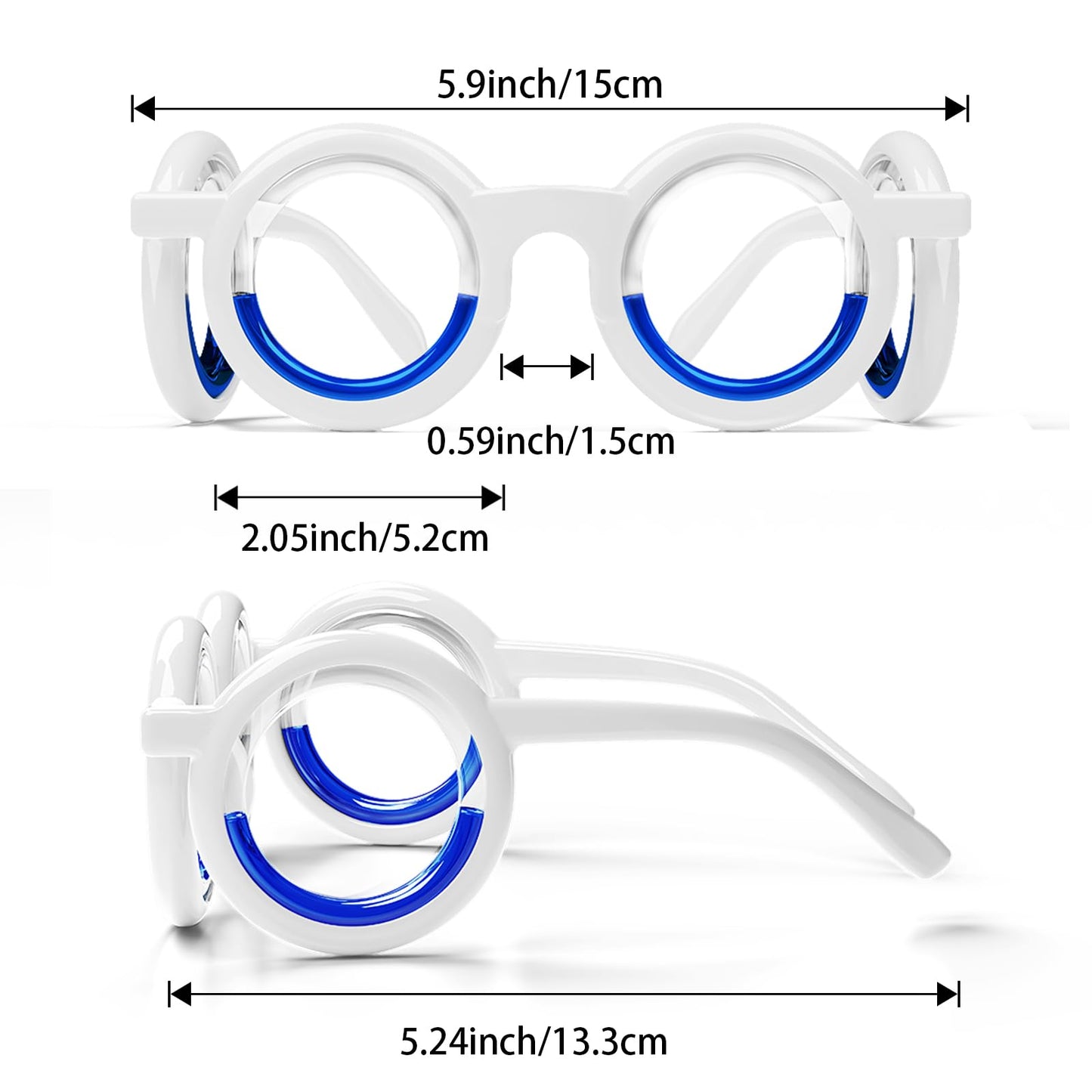 Hion Motion Sickness Glasses — Ultra-Light, Lens-Free Relief for Cars, Seas & Air Travel