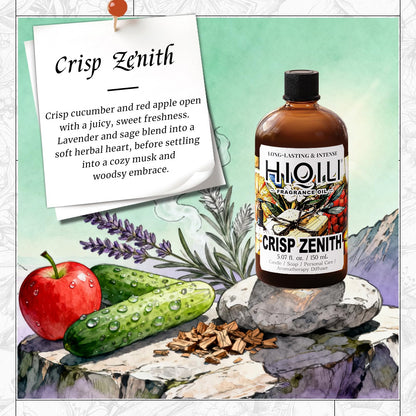 HIQILI Crisp Zenith Fragrance Oil for Diffusers – 5.07 oz