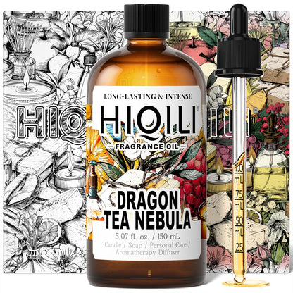 HIQILI Dragon Tea Nebula Fragrance Oil for Candles & Perfumes | IFRA