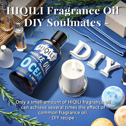 HIQILI Ocean Essential Oil 100ml – Fresh Ocean Fragrance for Diffusers