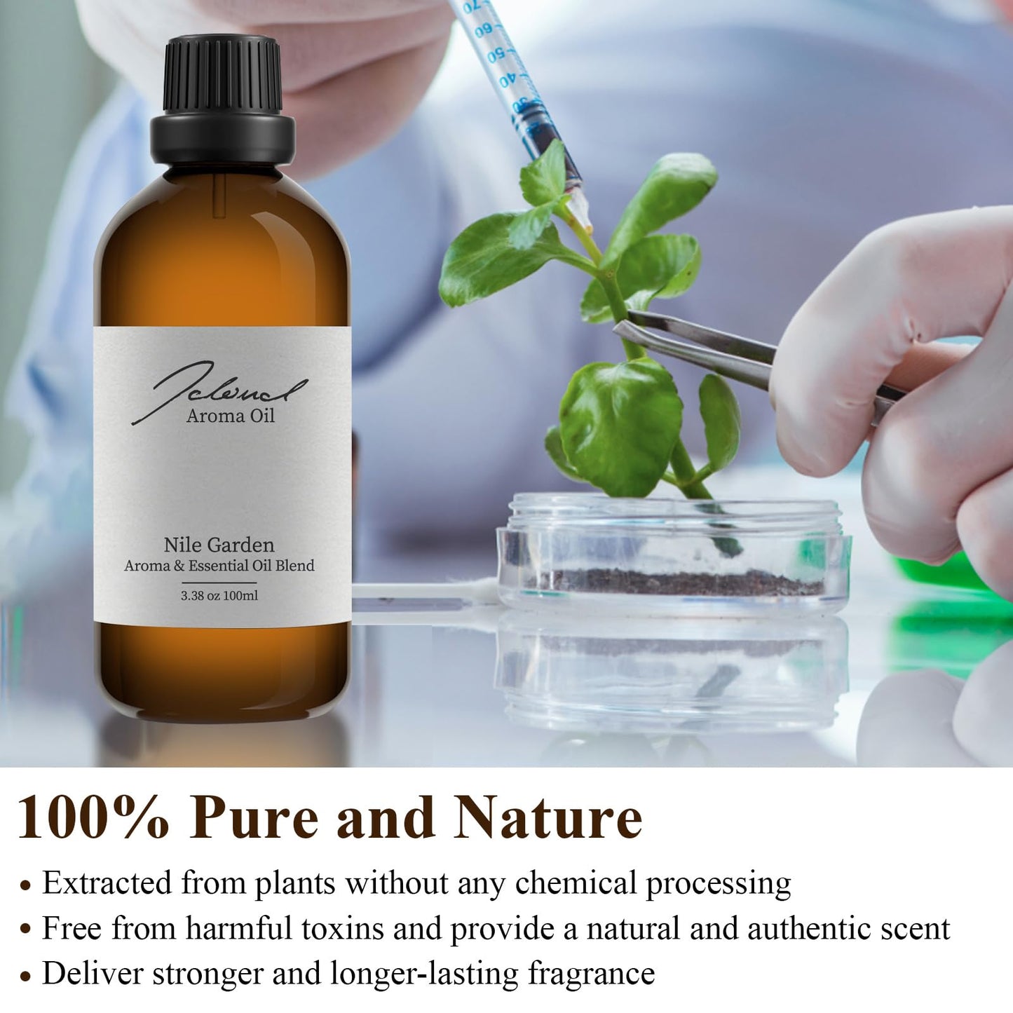 JCLOUD Nile Garden Essential Oil — Hermes Un Jardin Sur Le Nil Inspired Hotel Scent 100mL