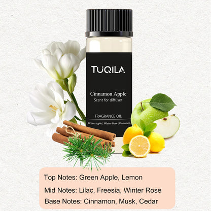 Hotel Luxury Essential Oil Set 3x20mL – Waterless Diffuser Oils for Home, Car, Hotel & Office | My Way, Cinnamon Apple, Clove Cedar