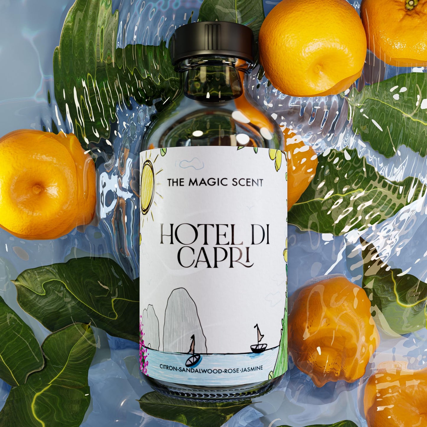 Hotel Di Capri Diffuser Oil – Capri-Inspired Fragrance (500 ml) | The Magic Scent