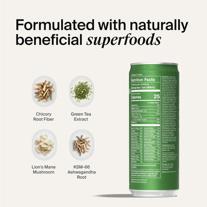 Huel Daily Greens Ready-to-Drink – Apple Cucumber Mint, 12 Fl Oz, 12 Pack | 149 Vitamins & Probiotics