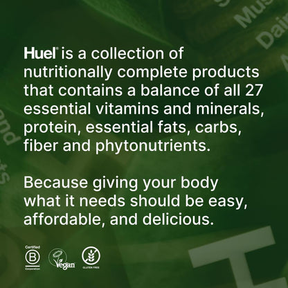 Huel Daily Greens | Superfood Greens Powder with 91 Vitamins & Minerals, Probiotics, Adaptogens | 30 Servings