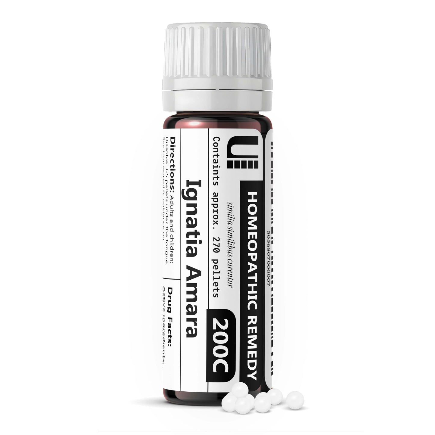 Ignatia 200C Homeopathic Remedy - Urenus | Lactose Free, Pure Sucrose Pellets