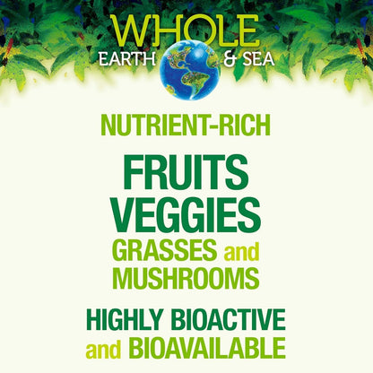 Whole Earth & Sea Organic Fermented Protein & Greens – Vegan Protein, Tropical, 1 lb 7.3 oz | Natural Factors