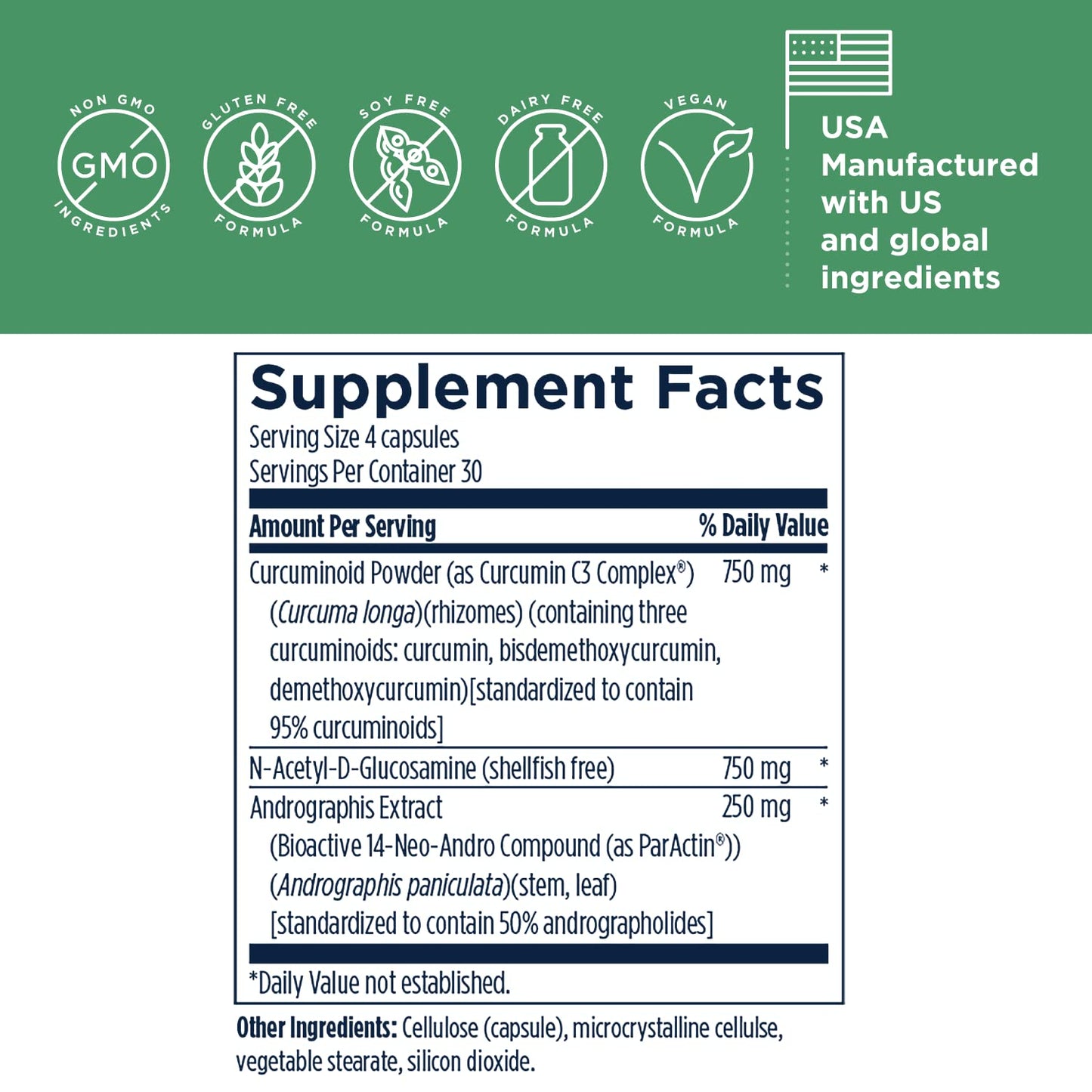 ImmunoMod-A by Designs for Health – Immune Support (Curcumin, NAG, Andrographis)