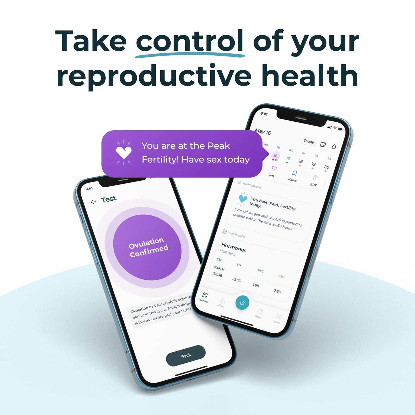 Inito Fertility Monitor & Hormone Tracker for Women – Estrogen, LH, PdG, FSH | 15 Strips | iPhone 16 Pro