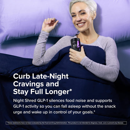 InnoSupps Night Shred GLP-1 | Nighttime Metabolic + Sleep Support | Akkermansia + Ashwagandha | 60 Capsules