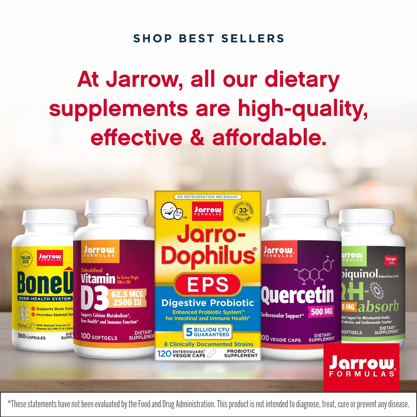 Jarrow Formulas Saccharomyces Boulardii + MOS – 5 Billion CFU per Serving, 90 Delayed-Release Veggie Caps, 2-Pack Probiotic + Prebiotic